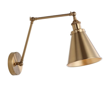 Rover 7" Adjustable Arm Metal LED Wall Sconce - JONATHAN Y